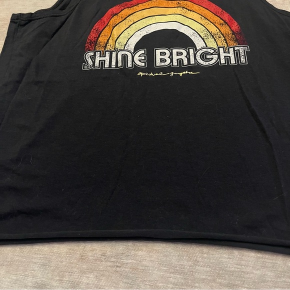 Spiritual Gangster Shine Bright Muscle Tank small - Picture 2 of 6